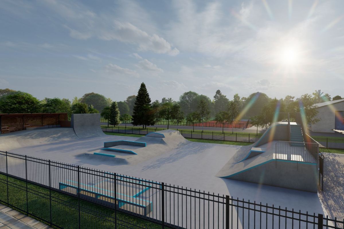 Projekt betonowego skateparku - Leżajsk