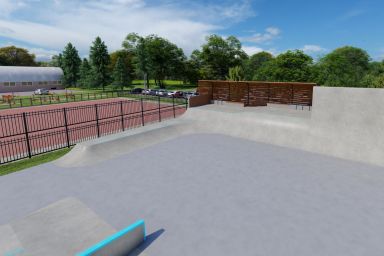 Projet de skatepark en béton - Lezajsk