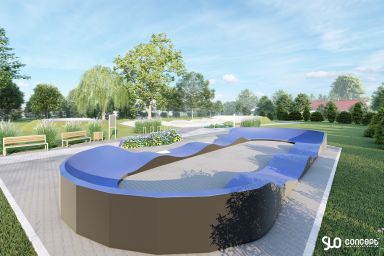 Projet de skatepark en béton - Bialogard