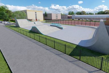 Projekt betonowego skateparku - Leżajsk