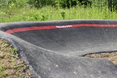 Asphalt pumptrack in Krzysztoforzyce 