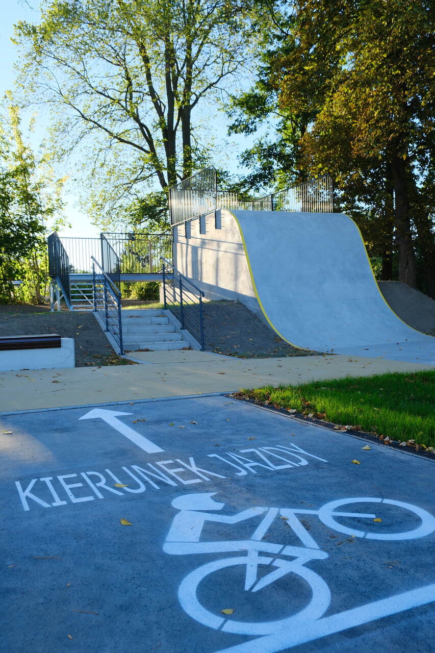 Projekt eines Skateparks aus Beton - Minsk Mazowiecki