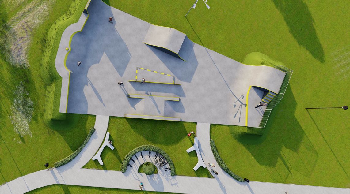 Concrete skatepark project