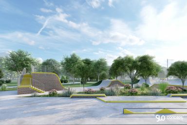 Concrete skatepark project - Solec Kujawski
