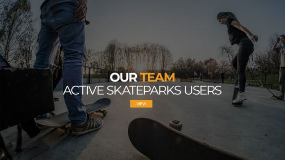 Designers are active skatepark users