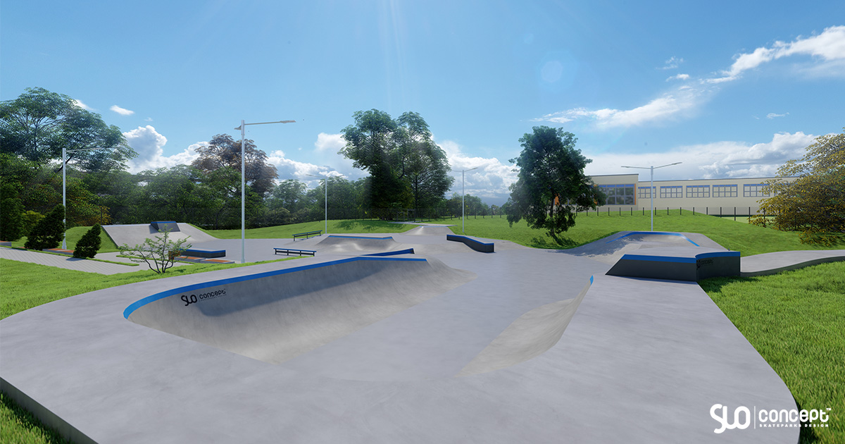 Concrete Skatepark Design - Drezdenko