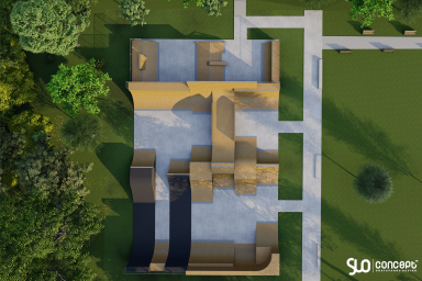 Concrete skatepark project - Lędziny