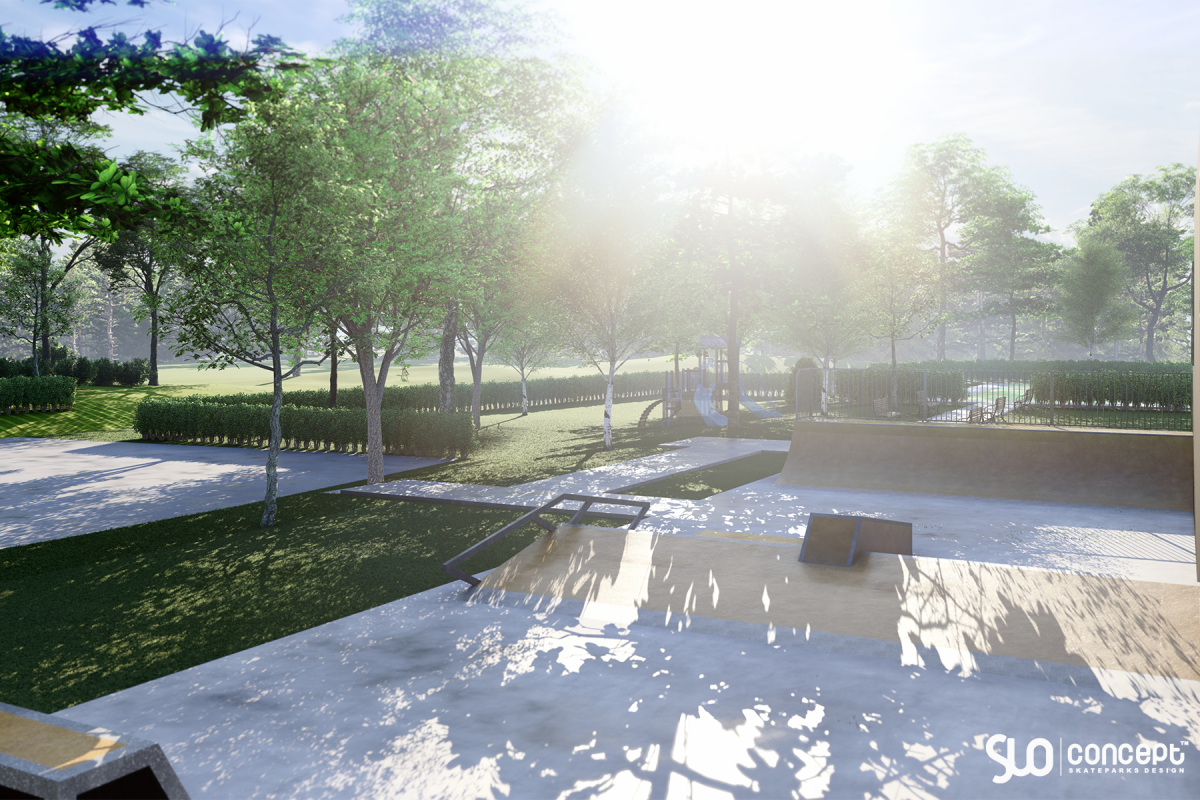 Skateparkprosjekt i betong - Lędziny
