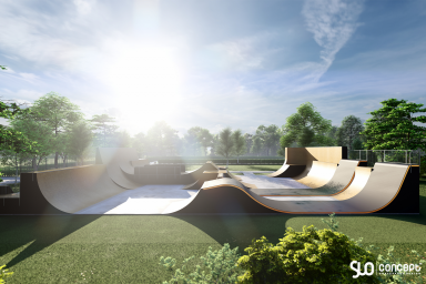 Projet de skatepark en béton - Lędziny