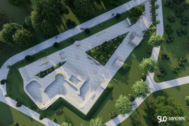 Projekt skateparku betonowego - Solec Kujawski