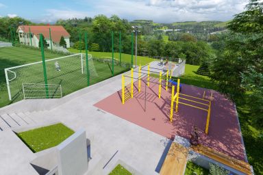 Projekt skateparku betonowego - Świątniki Górne