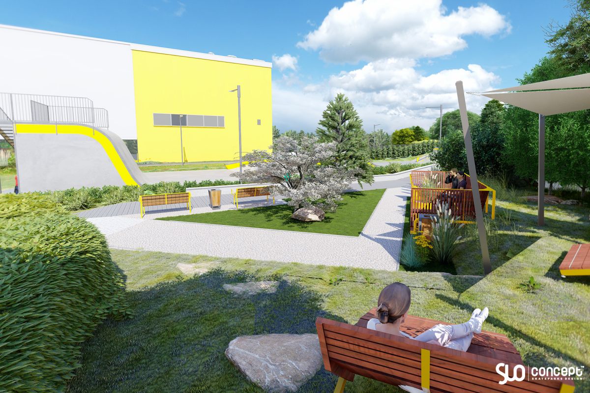 Projekt skateparku betonowego - Tarnowskie Góry