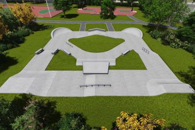 Projekt skateparku - Głogówek