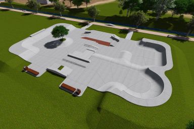 Projekt skateparku - Zgierz