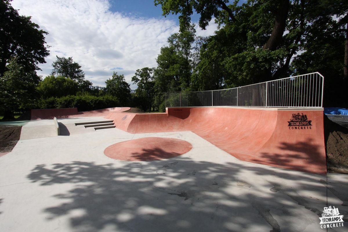 Projekt skateparku - Kraków - Park Jordana