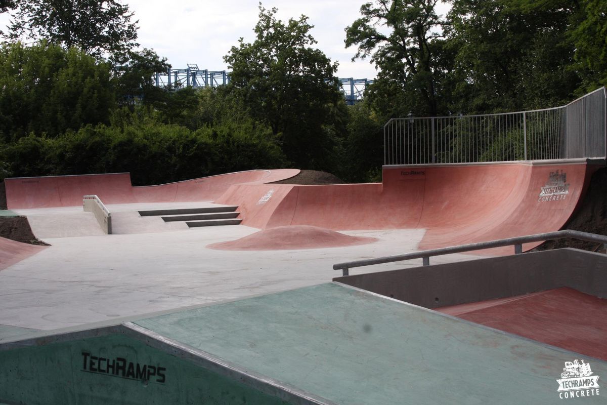 Projekt skateparku - Kraków - Park Jordana