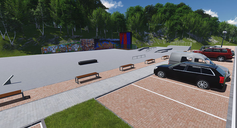 Projekt skateparku - Limanowa