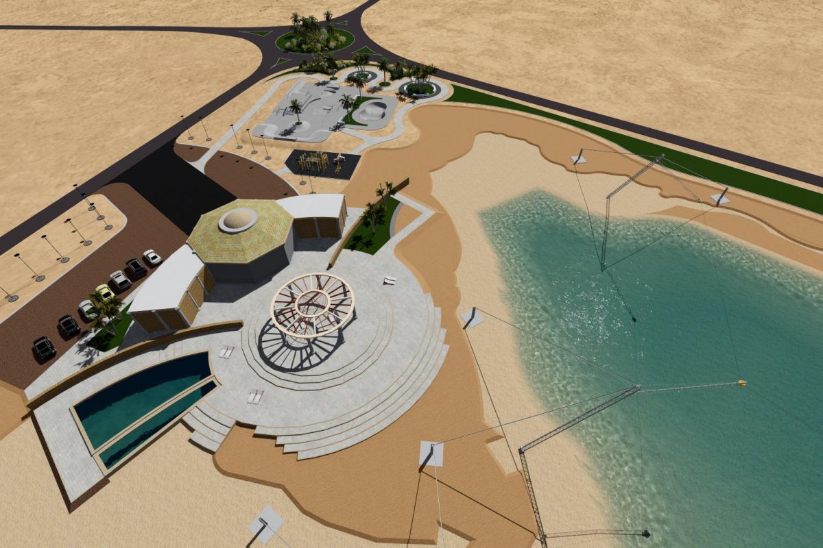Projekt skateparku betonowego - El Gouna