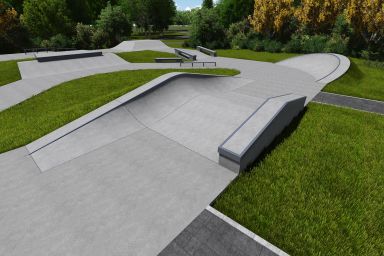Projekt skateparku - Głogówek