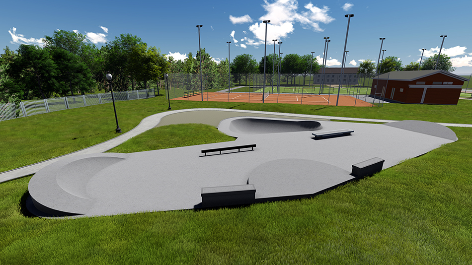 Projekt skateparku - Turośń Kościelna