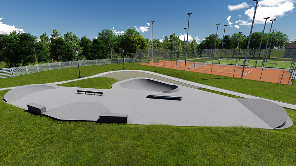 Projekt skateparku - Turośń Kościelna