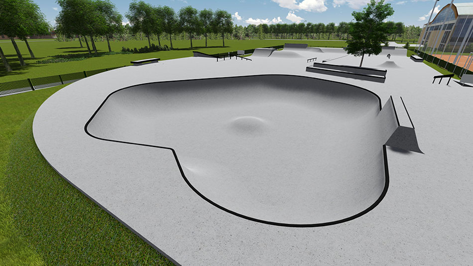 Projekt skateparku - Wolsztyn