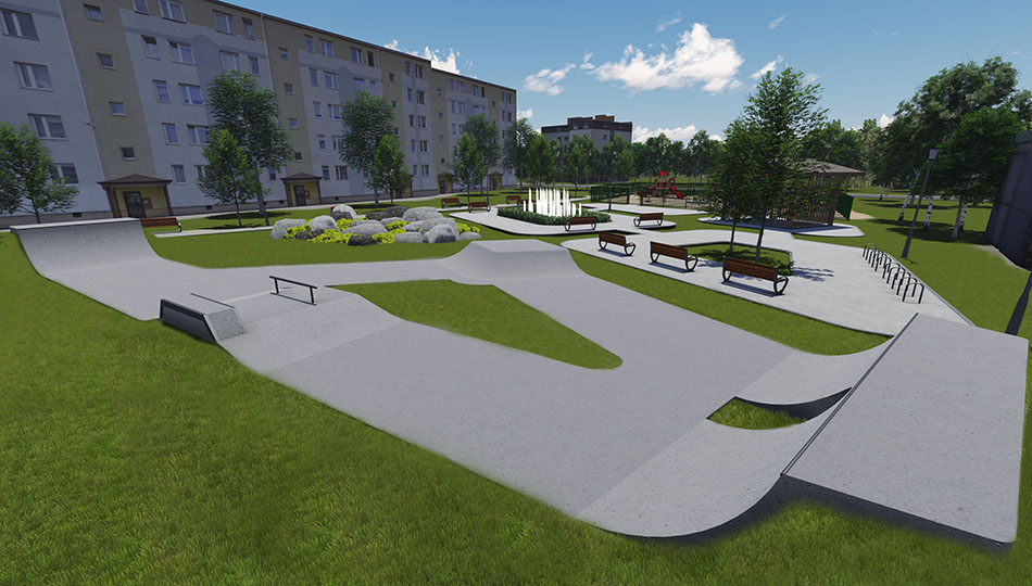 Projekty skateparków