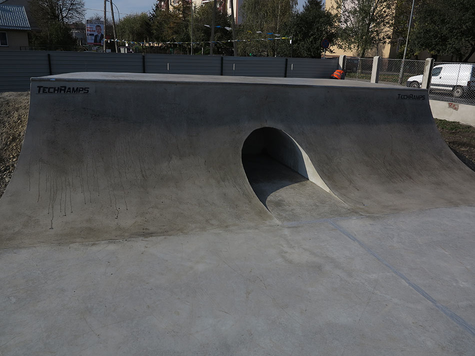 Projekt skateparku betonowego - Przemyśl