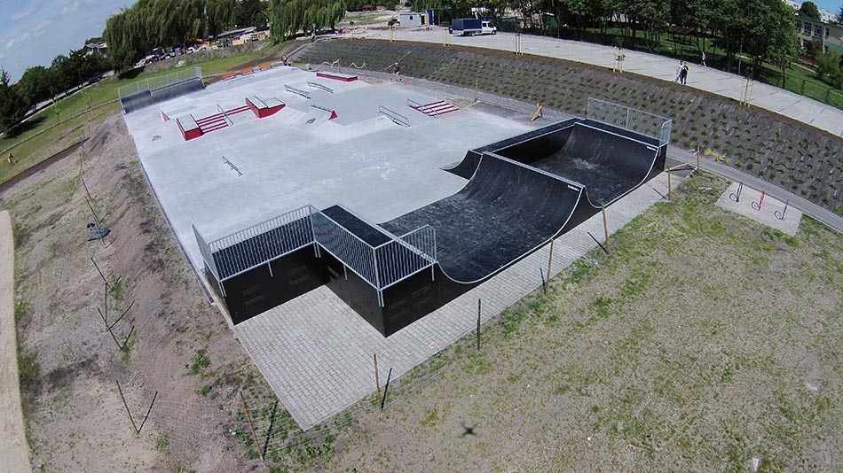 Projekt skateparku - Busko-Zdrój