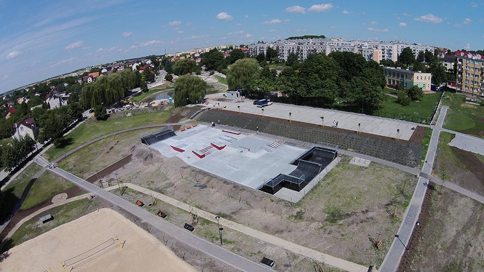Projekt skateparku - Busko-Zdrój