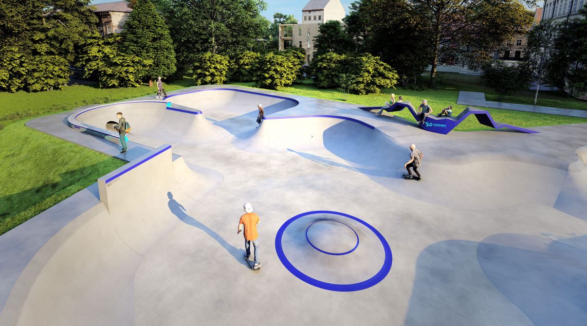 Projekty skateparków