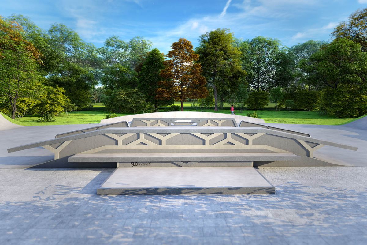 Projekt skateprku betonowego - Siemianice