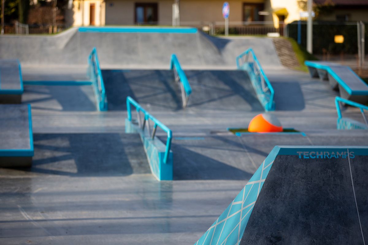 Projekt skateparku betonowego - Brzeszcze 