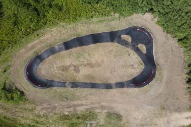Pumptrack asfaltowy Krzysztoforzyce 