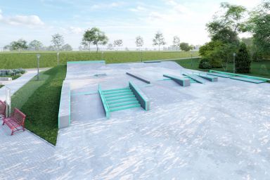 Concrete Skatepark Design - Wojkowice