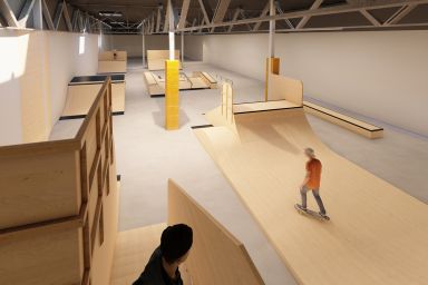 Indoor skatepark project - Radom