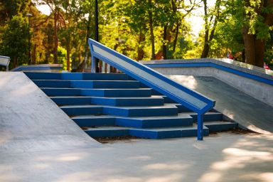 Projekt skateparku betonowego- Ostrołęka 