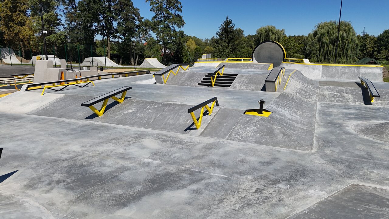 Projekt skateparku betonowego - Mińsk Mazowiecki