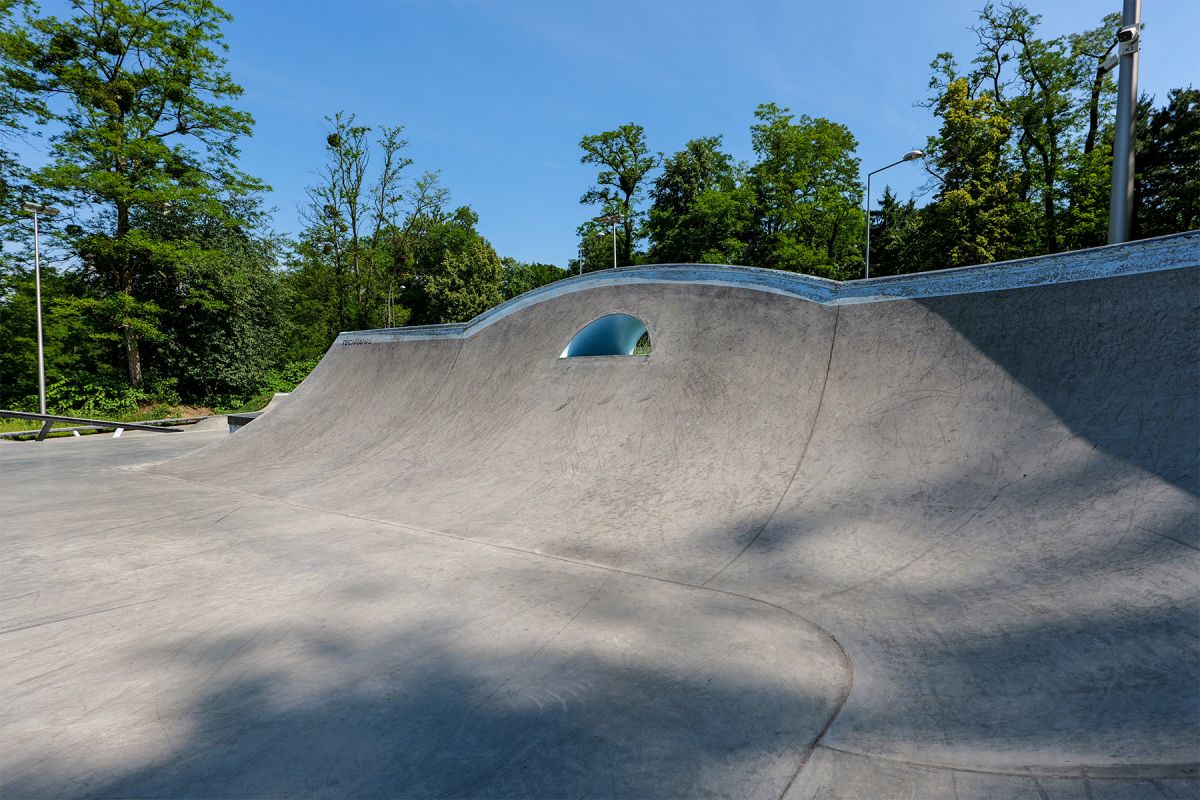 Projekt skateparku betonowego - Rybnik