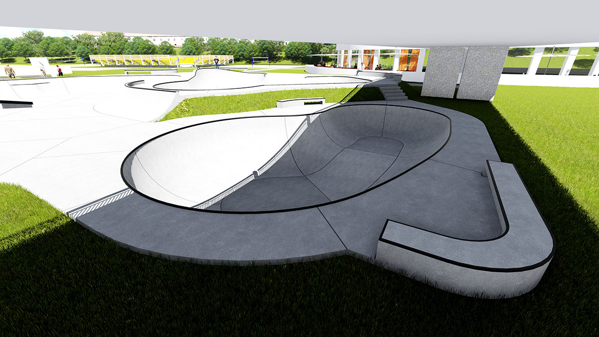 Skatepark project - Vilnius