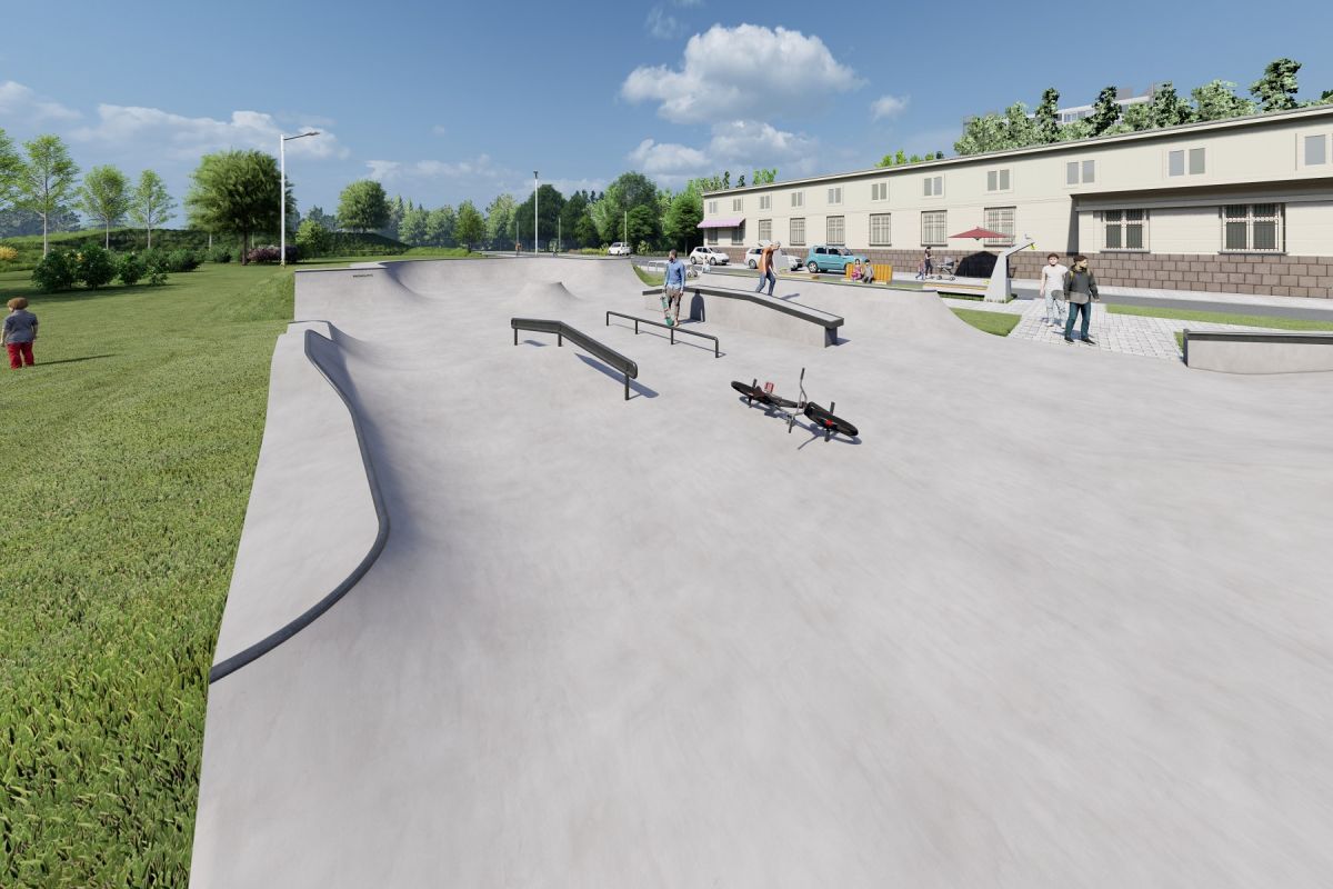 Skatepark project - Warsaw