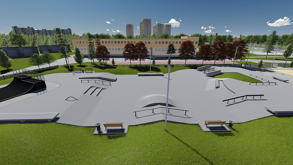 Skatepark project - Bedzin