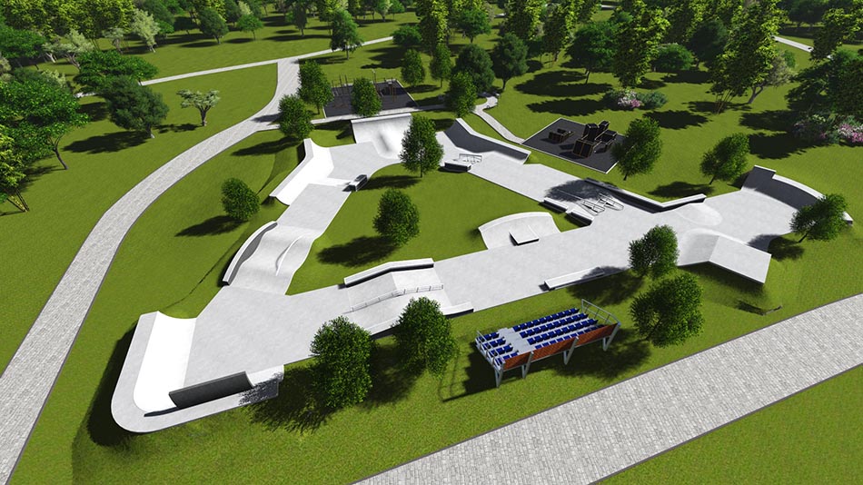 Skatepark project - Izhevsk