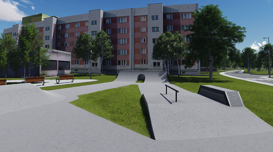 Skatepark design - Przemyśl