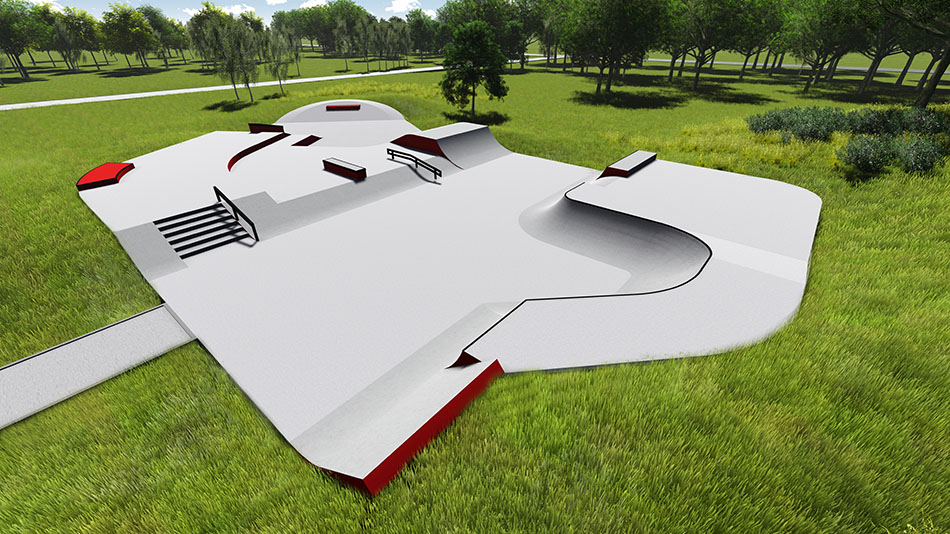 Skatepark project - Trzebiez