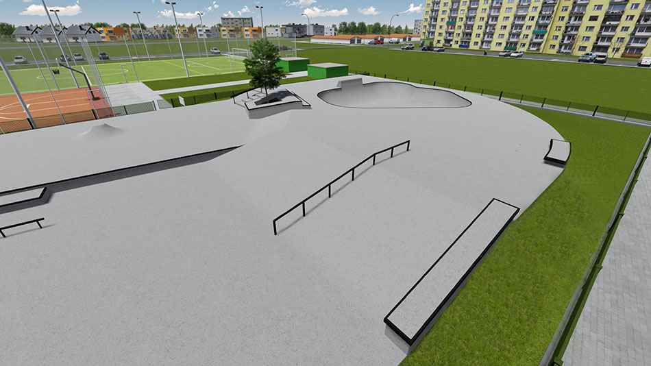 Skatepark project - Wolsztyn
