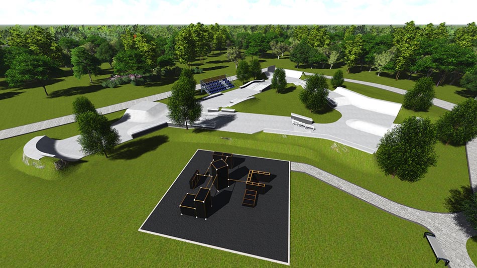 Skatepark project - Izhevsk