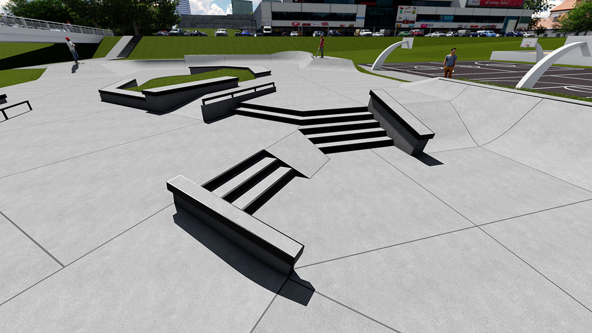 Skateparkprosjekter - Vilnius