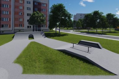 Skatepark design - Przemyśl