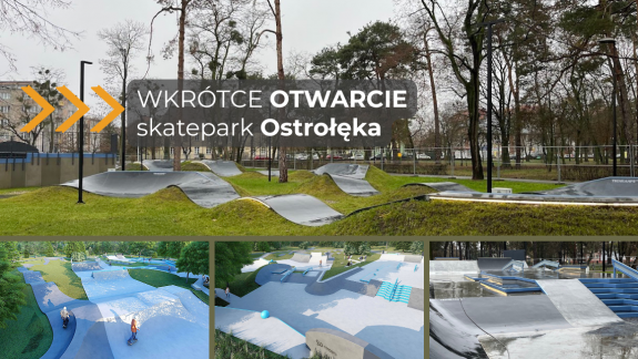 skatepark i pumptrack w Ostrołęce
